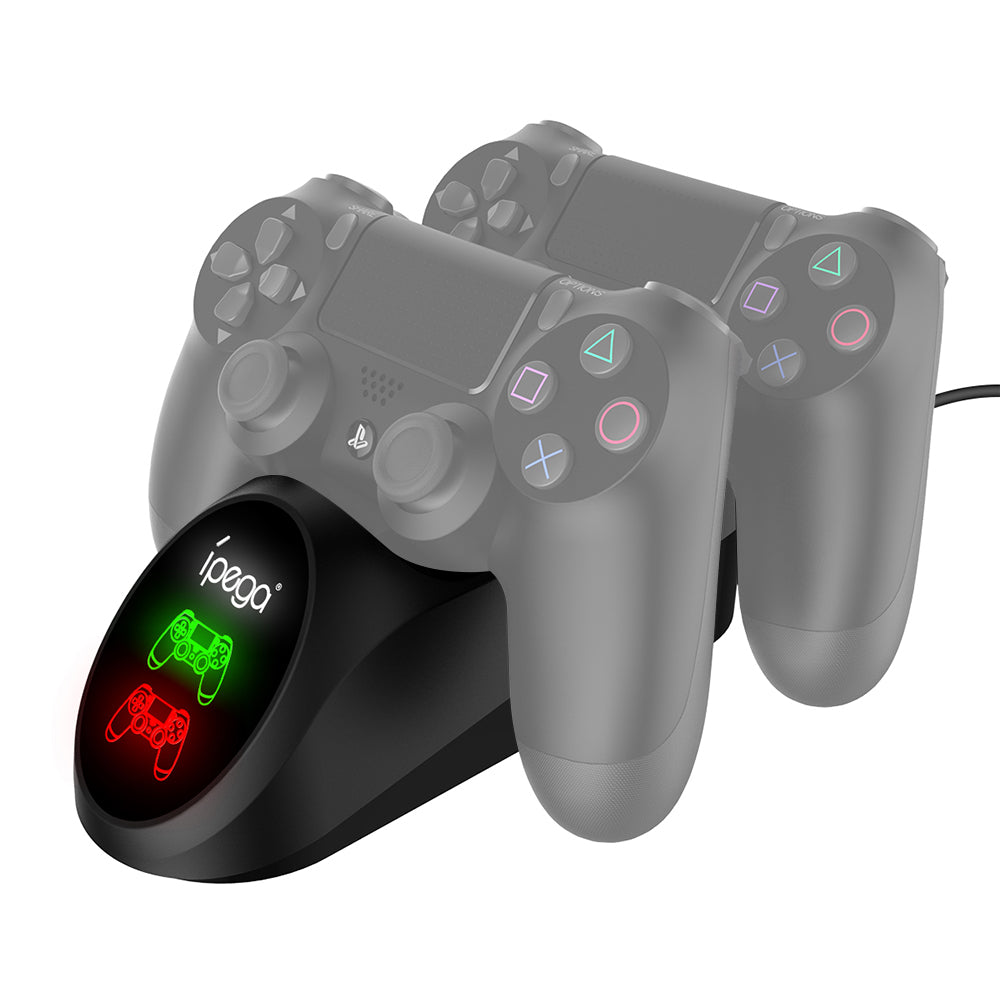IPEGA PG-9180 Dual Charging Station Game Controller Charging Dock with LED Indicator for PS4 Controller IPEGA PG-9180 Dual Charging Station Game Controller Charging Dock with LED Indicator for PS4 Controller